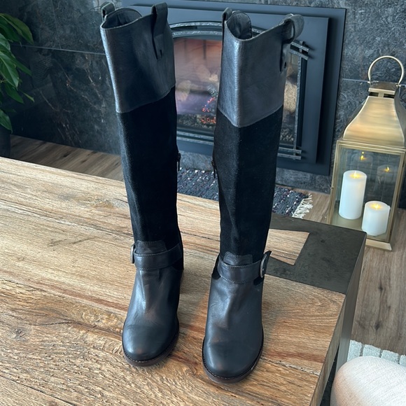 Lucky Brand Kailan riding knee high leather boot - Picture 2 of 12